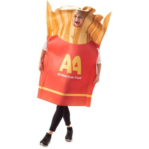  할로윈 용품Hauntlook Fish & Chips Couples Halloween Costume - Funny Food Pun Outfits French Fries