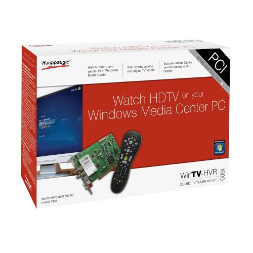  Hauppauge WinTV-HVR 1600 Internal PCI Dual TV TunerVideo Recorder Media Center Kit 1388