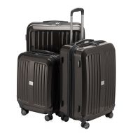 Hauptstadtkoffer HAUPTSTADTKOFFER X-Berg Luggages Set Suitcase Set Hardside Spinner Trolley Expandable(20, 24 & 28) TSA Graphite