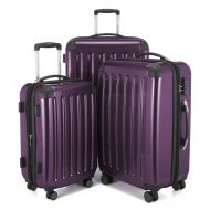 Hauptstadtkoffer HAUPTSTADTKOFFER Luggage Sets Alex UP Hard Shell Luggage with Spinner Wheels 3 Piece Suitcase TSA Purple