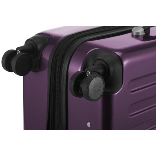  Hauptstadtkoffer HAUPTSTADTKOFFER Luggage Sets Alex UP Hard Shell Luggage with Spinner Wheels 3 Piece Suitcase TSA Purple