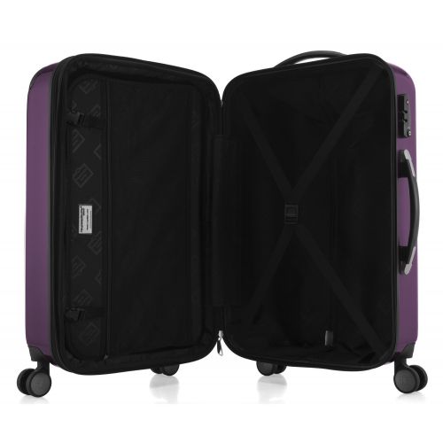  Hauptstadtkoffer HAUPTSTADTKOFFER Luggage Sets Alex UP Hard Shell Luggage with Spinner Wheels 3 Piece Suitcase TSA Purple