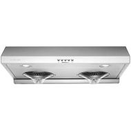 Chef 30” Under Cabinet Range Hood C100 | TASTEMAKER SERIES | Full Stainless Steel | 700 CFM with 3 Speed Settings | Energy Efficient LED Lamps | Fits 6 Inch Round Ducts