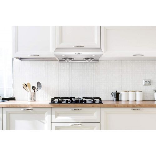  Chef 30” Under Cabinet Range Hood C100 | TASTEMAKER SERIES | Full Stainless Steel | 700 CFM with 3 Speed Settings | Energy Efficient LED Lamps | Fits 6 Inch Round Ducts