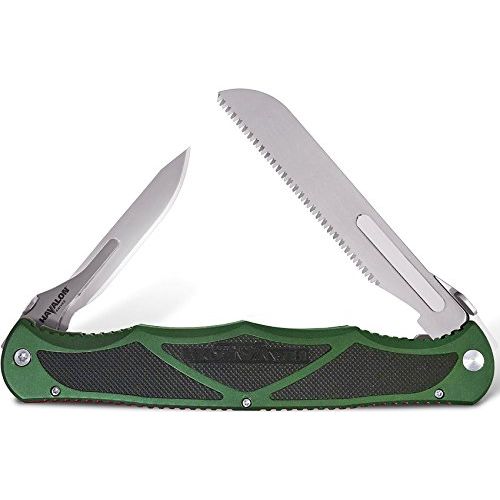  Havalon Knives 9004751 Hydra Double Blade Folding Knife, Hunter Green