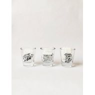 /Haveanicedayy Shot Glass Set of 3 | Jocelyn Tsaih x Steffi Lynn collaboration