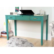 Haven Home 6008-035 Ainsley Vanity Desk, Turquoise