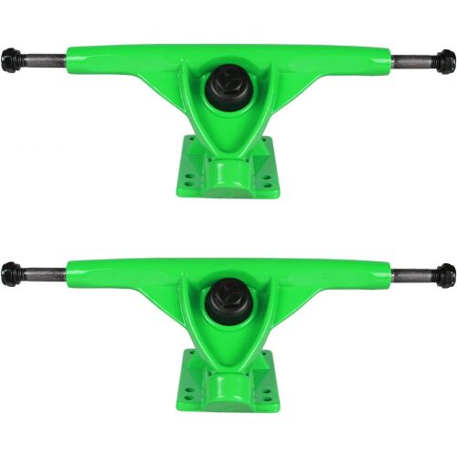  Havoc Longboard Trucks 180mm Reverse Kingpin Green (Pair) Skateboard