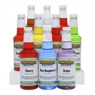 Hawaiian Shaved Ice 20 Flavor Syrup Package | Kit Features 20 Snow Cone Syrup Flavors (16 oz. Each) | Best Shaved Ice Sample Pack | For Home or Commercial Use