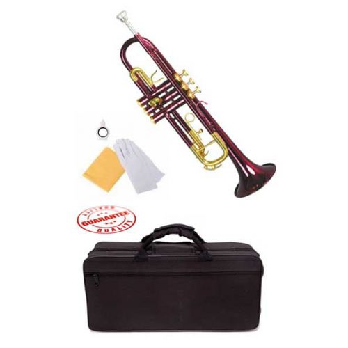  Hawk Lacquer Color Bb Trumpet Purple with Case and Mouthpiece