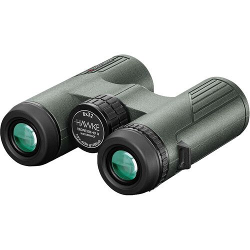  Hawke Sport Optics 8x32 Frontier HD X Binoculars (Green)