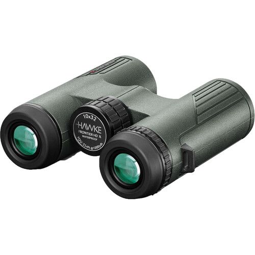  Hawke Sport Optics 10x32 Frontier HD X Binoculars (Green)