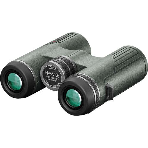  Hawke Sport Optics 10x32 Frontier ED X Binoculars (Green)