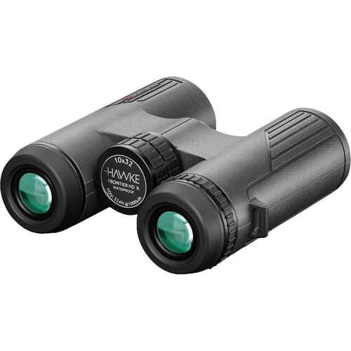  Hawke Sport Optics 10x32 Frontier HD X Binoculars (Gray)