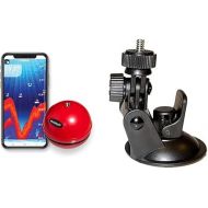 FishPod 5X Bluetooth Fish Finder and HawkEye ACC-FF-1567 FishTrax Fish Finder Suction Cup Mount