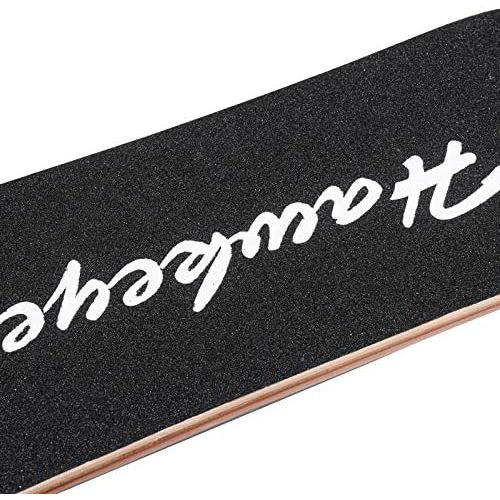  Hawkeye 41 inch Freeride Longboard 8 Layer Canadian Maple Wood Skateboard Complete Cruiser, Cruiser for Cruising, Carving, Freestyle and Downhill