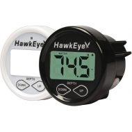 HawkEye DT2BX-TM In-Dash Depth Sounder with Air and Water Temperature (Includes Airmar Transom Mount Transducer)