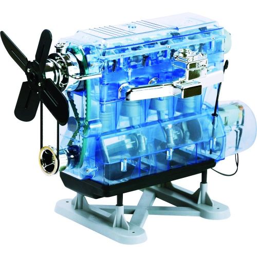  Haynes New 4 Cylinder Visible Engine Internal Combustion Motor Working Model Kit Nib for Ages 14+