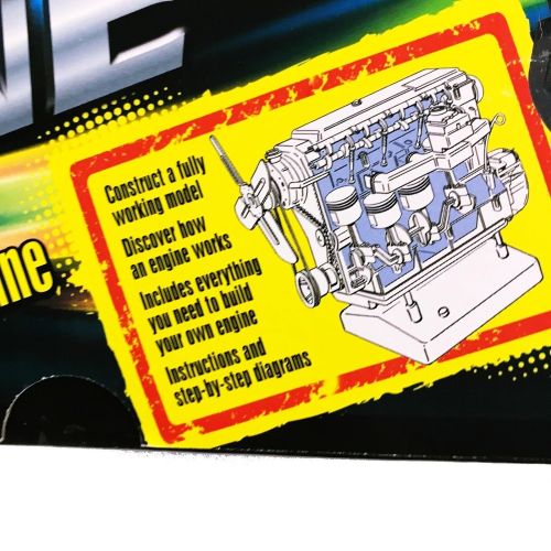  Haynes New 4 Cylinder Visible Engine Internal Combustion Motor Working Model Kit Nib for Ages 14+