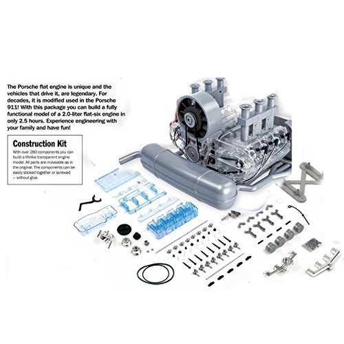  Haynes Build Your Own Porsche Flat-Six Boxer Engine Model Kit