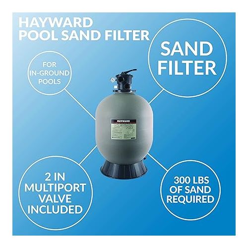  Hayward W3S244T2 Pool Filter, 24 Inch, Tan