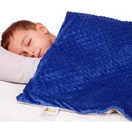 [아마존베스트]Hazli Super Soft 5 Lbs Weighted Blanket for Kids with Removable Cover - 36 x 48 Children Heavy Blanket for Boys Between 40-60 lbs - Kids Weighted Blankets