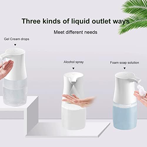  Hbcz Intelligent Alcohol Dispenser, Automatic Sensor Soap Liquid Handwasher, Non-Contact Sensor Alcohol Manual Sterilizer, Washing Machine Sprayer (500Ml)