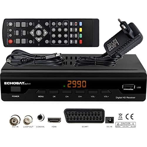  Hd-line Cable Receiver for Digital Cable TV 2990 Combo DVB C (HDTV, DVB C / C2, DVB T/T2, HDMI, SCART, USB 2.0, WLAN Optional) + HDMI Cable