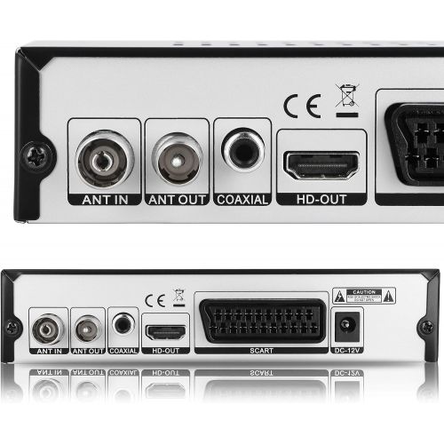  hd line Tempo 4000 DVB T2 Receiver HEVC/H.265 H.264 / MPEG2 MPEG4 / 1080i 1080p Standard (Full hd 1080P, HDMI, SCART, USB 2.0) Automatic installation Black