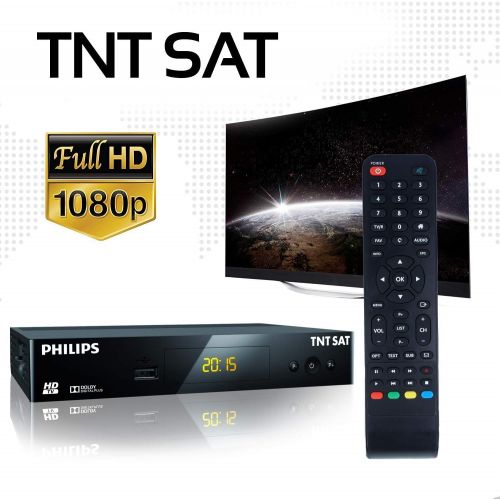  hd line TNTSAT Decoder TNT Satellite Receiver + TNTSAT Card hd Astra (19.2°) / USB / HDMI / MPEG4 / Full hd / 1080P