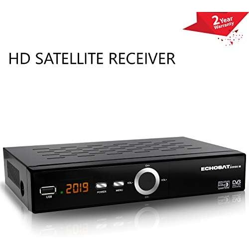  hd line Echosat 20900 Digital Satellite Receiver (HDTV, DVB S/S2, HDMI, SCART, 2x USB 2.0, Full hd 1080p) [Pre programmed for Astra Hotbird Tuerksat]