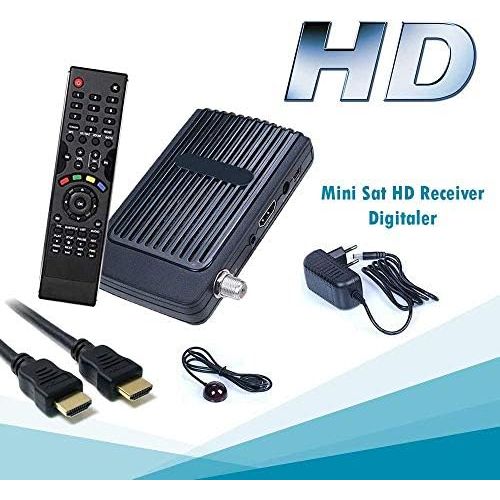  Hd-line Tevsan 6000 Mini Satellite Receiver DVB S/S2 Satellite Receiver ?Full HD ?1080P ?HDMI ?2 x USB 2.0 ?HDTV [Digital Satellite Receiver] ?{Astra Hotbird Tuerksat } Black