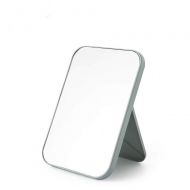 HeLenRed-H Desktop Plastic Colorful Vanity Mirror Folding Portable Large Square Princess Mirror High List Face...