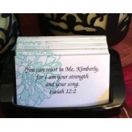 HeSpeaksToYouByName Personalized Scripture Cards