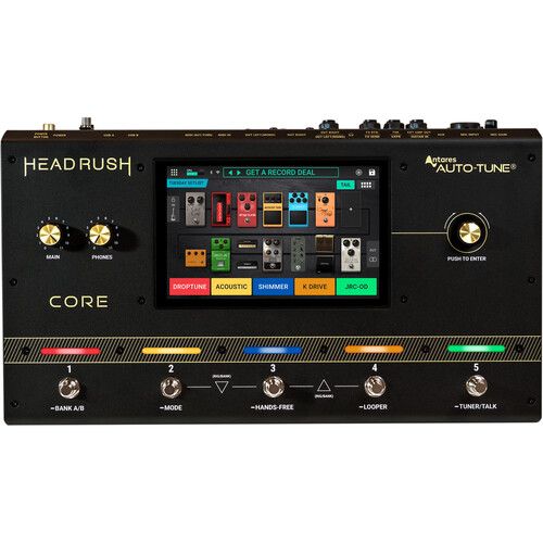  HeadRush Core Amplifier Modeler and Multi-FX Pedal