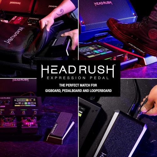  [아마존베스트]HeadRush Expression Pedal - Expression Pedal for Gigboard, Pedalboard and Looperboard with Springy Toe Switch