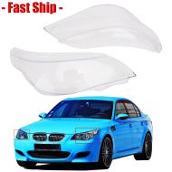 Fast Ship - for BMW 5 Serice E60 E61 520i 520d 523i 525i 530xi 535d 540i 545i 550i - Headlight Lens Cover / Front Headlamp PC Cover