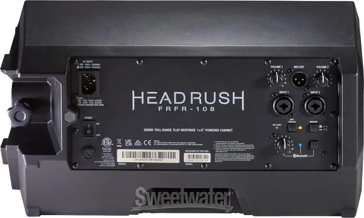  Headrush FRFR-108 MKII 2,000-watt 1 x 8-inch Powered Guitar Cabinet