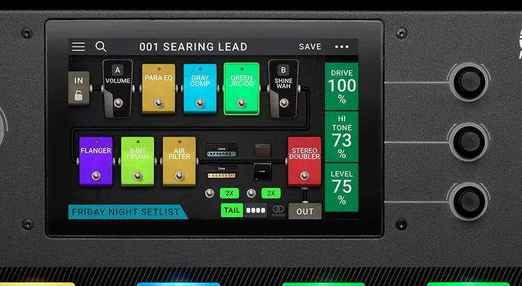  Headrush Pedalboard Amp and FX Modeling Processor Demo