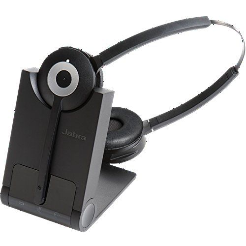  Global Teck Worldwide Yealink Phone Compatible Wireless Headset | Yealink Phones: T48G, T46G, T42G, T41P, T38G, T28P, T26P | Includes Yeaklink Wireless Headset Adapter and Bonus Ear Pads | Jabra PRO 920