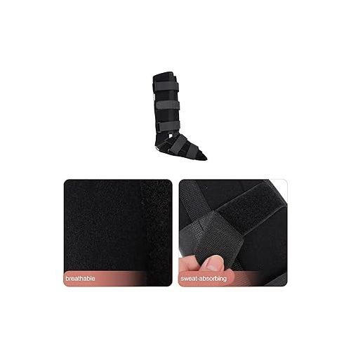  Healifty Plantar Fasciitis Night Splint 1 Pack - Dorsal Night Splint for Women & Men, Foot Brace for Plantar Fasciitis Night Splint, Achilles Tendonitis Night Splint (M)