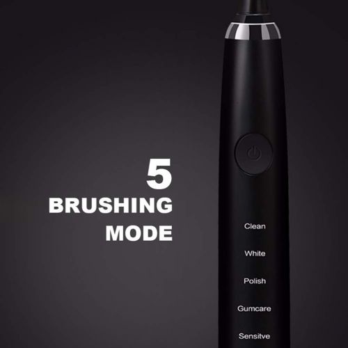  Healifty Electric Toothbrush Sonic Rechargeable Toothbrush Usb Recharge Waterproof Toothbrush for Kids...