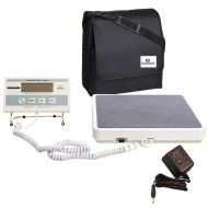 Health o Meter HealthOMeter 349KLX Medical Weight Scale w/ AC Adapter and Case