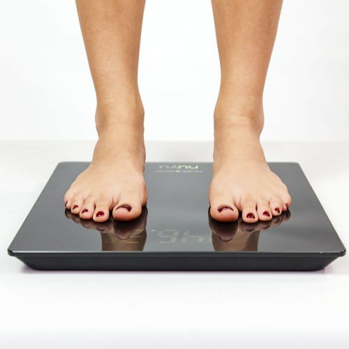  Health o Meter Health o meter nuyu Wireless Connected Scale with Auto-Pairing, BMI Tracking and Disappearing...