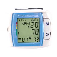 HealthSmart Automatic Wrist Blood Pressure Monitor with Fast Digital Readout and Expanded Memory,...