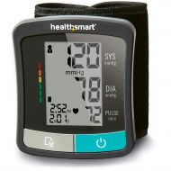 HealthSmart Blood Pressure Monitor for Wrist to Monitor Pulse, Heartbeat and Blood Pressure and includes...
