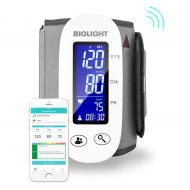 HealthTree Bluetooth Blood Pressure Monitor with Upper Arm Cuff, with Large Display, Digital sphygmomanometer (Apple iOS and Android) …