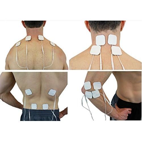  [아마존 핫딜]  [아마존핫딜]FDA cleared OTC HealthmateForever YK15AB TENS unit with 4 outputs, apply 8 pads at the same time, 15 modes Handheld Electrotherapy device | Electronic Pulse Massager for Electrothe