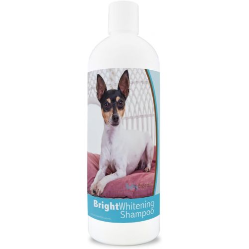  Healthy Breeds Bright Whitening Dog Shampoo for White & Lighter Fur - Over 150 Breeds - Pina Colada Scent - 12 oz