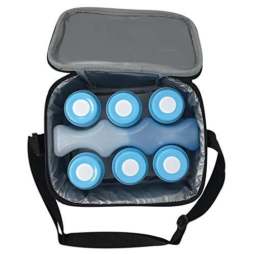  Healthy Packers Long Lasting Ice Pack Great for Can Coolers and Breastmilk Bottles Storage 6 Can (2 Pack)